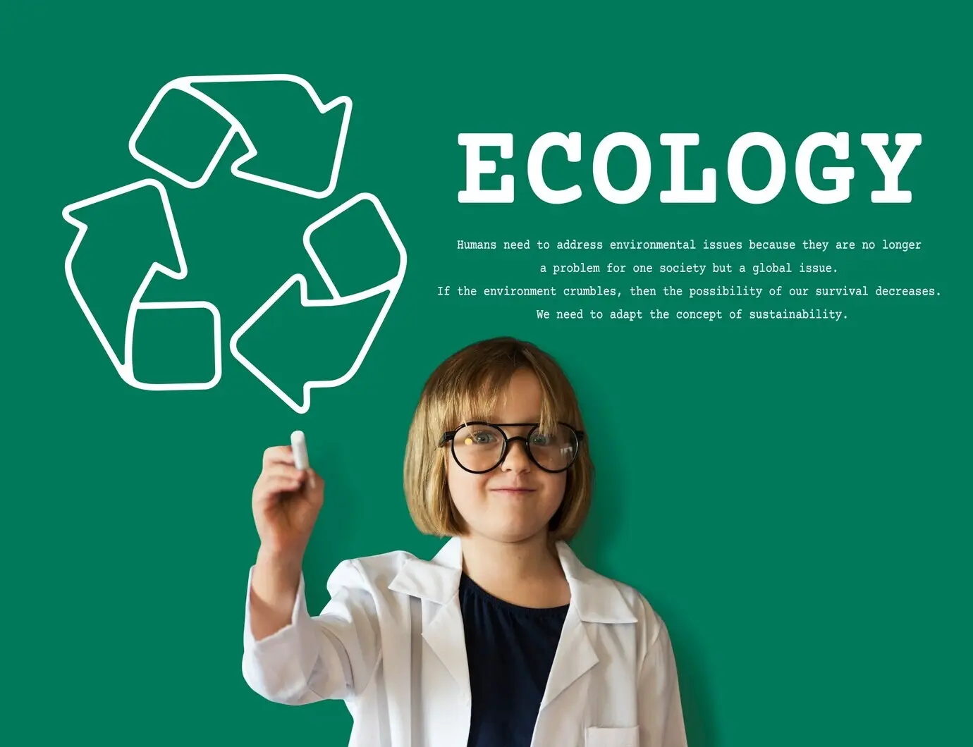 Ecología ambiental sostenible, naturaleza, reciclaje, planeta
